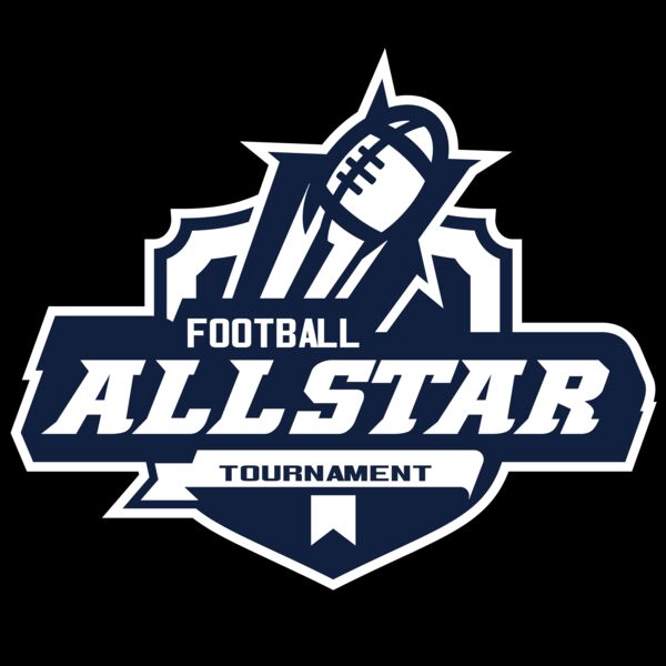 Allstar Tournament Football logo template Thumbnail