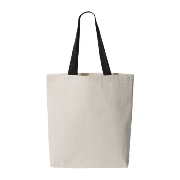 Two-Tone Handle Canvas Tote – 11L Capacity Thumbnail