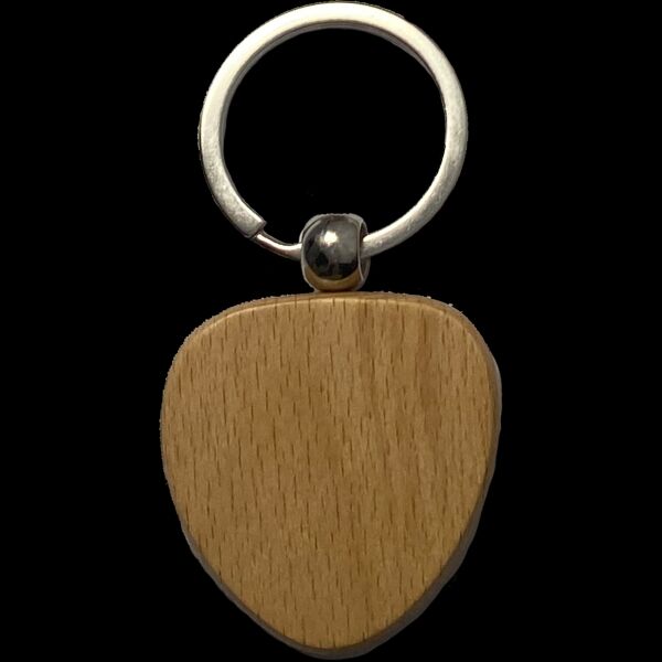 Almond Wooden Keychain Thumbnail