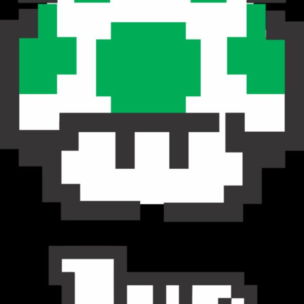 Mario 1Up Mushroom (0180) Thumbnail