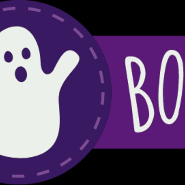 Boo Ribbon (0961)  Thumbnail