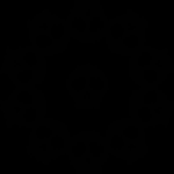 Skull Circle (0884) Thumbnail