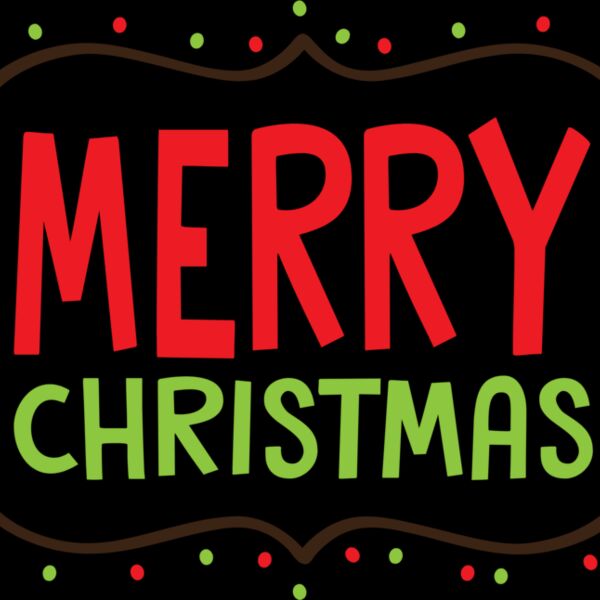 Merry Xmas Bold Bordered (0742) Thumbnail