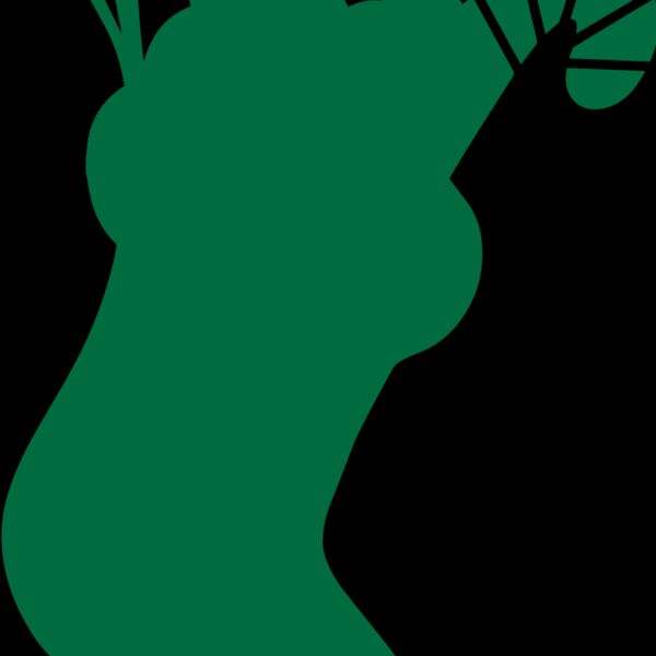 Stocking Silhouette (0542) Thumbnail