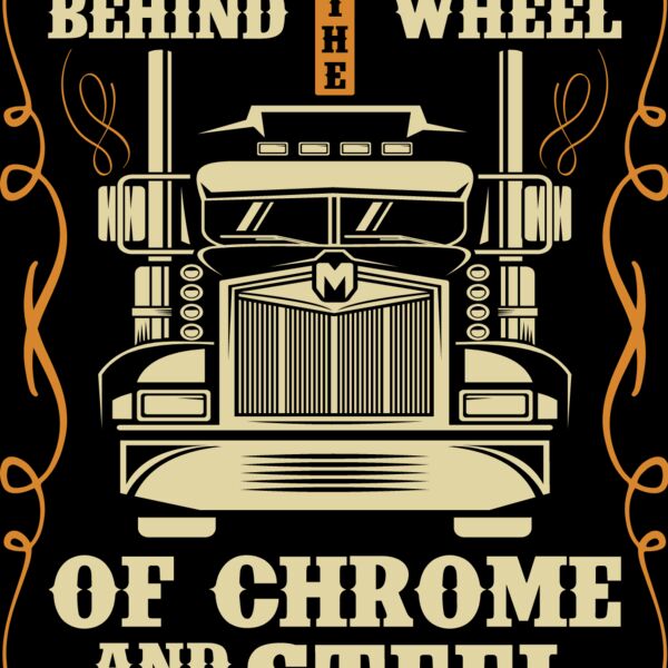 Trucker Chrome and Steel Love (0146) Thumbnail