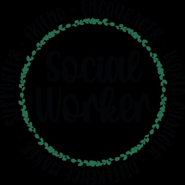 Social workder with phrases Thumbnail