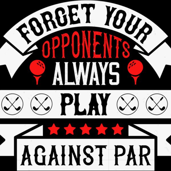 Play Against Par Golf Quote Thumbnail