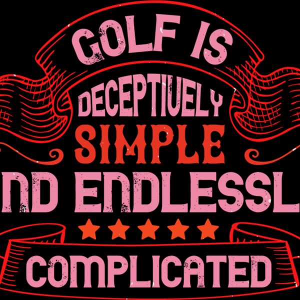 Simple & Complicated Golf Quote Thumbnail