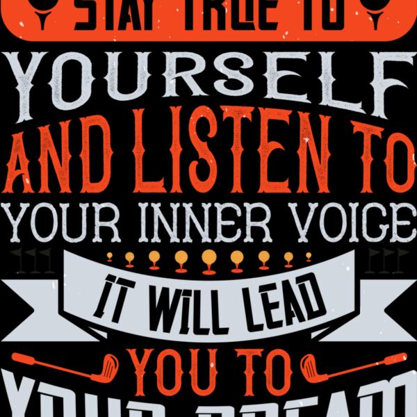 Lead To Your Dreams Golf Quote Thumbnail