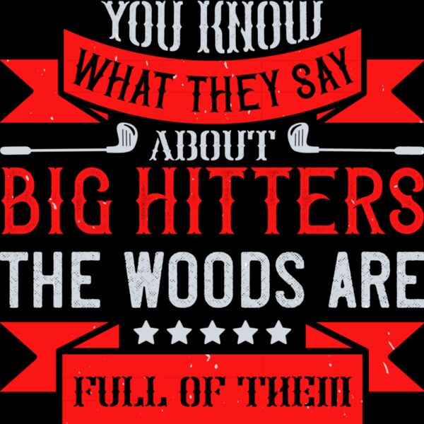 Big Hitters Golf Funny Thumbnail