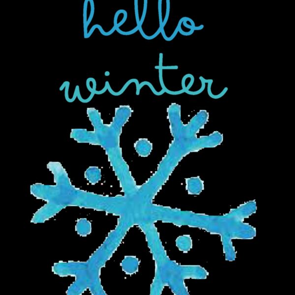 Hello Winter Doodle Thumbnail