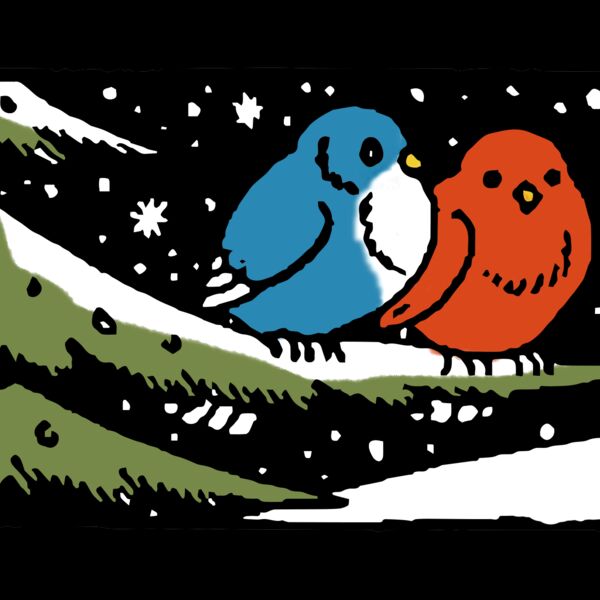 Cozy Winter Birds Thumbnail