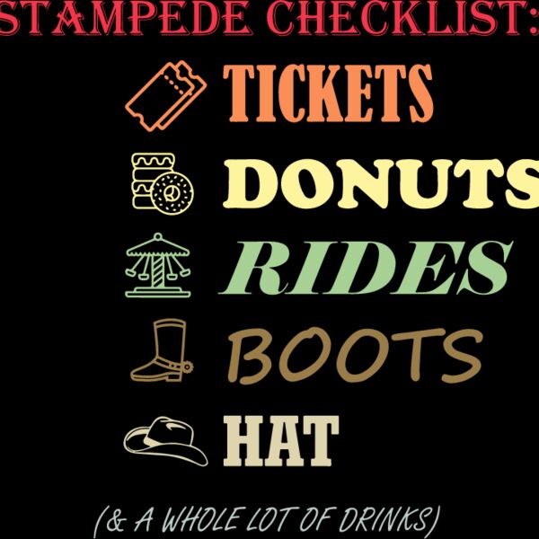 Stampede Checklist (Adults) (1086) Thumbnail