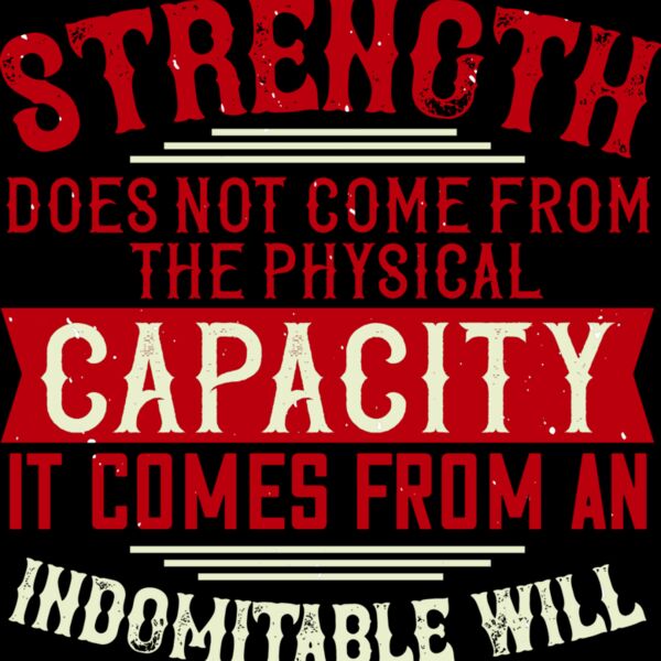 Strength Does Not Come From Thumbnail