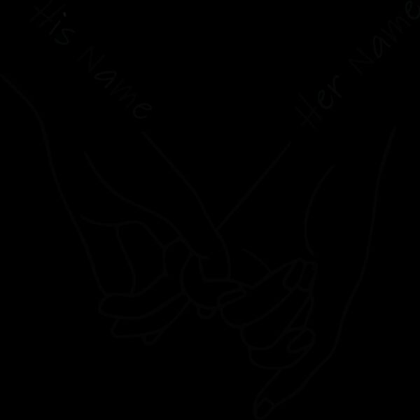 His-Her Hand with Name Thumbnail