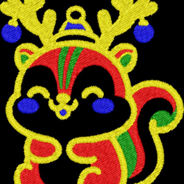 Cute Reindeer Chipmunk Thumbnail